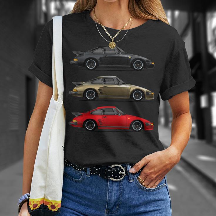 930 Turbo 911 992 964 996 4Th Of July American T-Shirt Geschenke für Sie