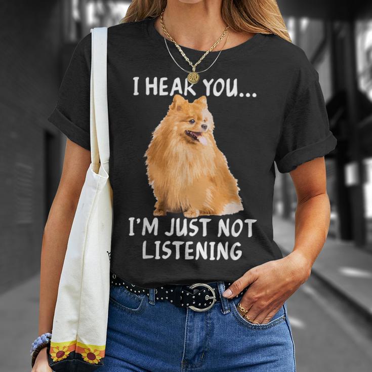 Animal Lover Dog Pomeranian T-Shirt Geschenke für Sie