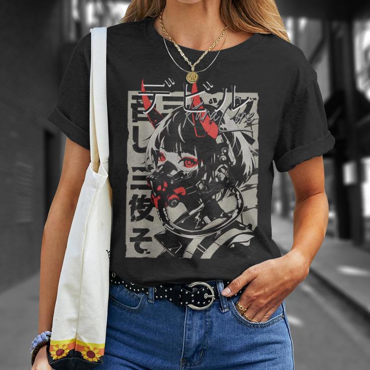 Anime Manga Streetwear Cyberpunk Aesthetic Techwear Harajuku T-Shirt Geschenke für Sie