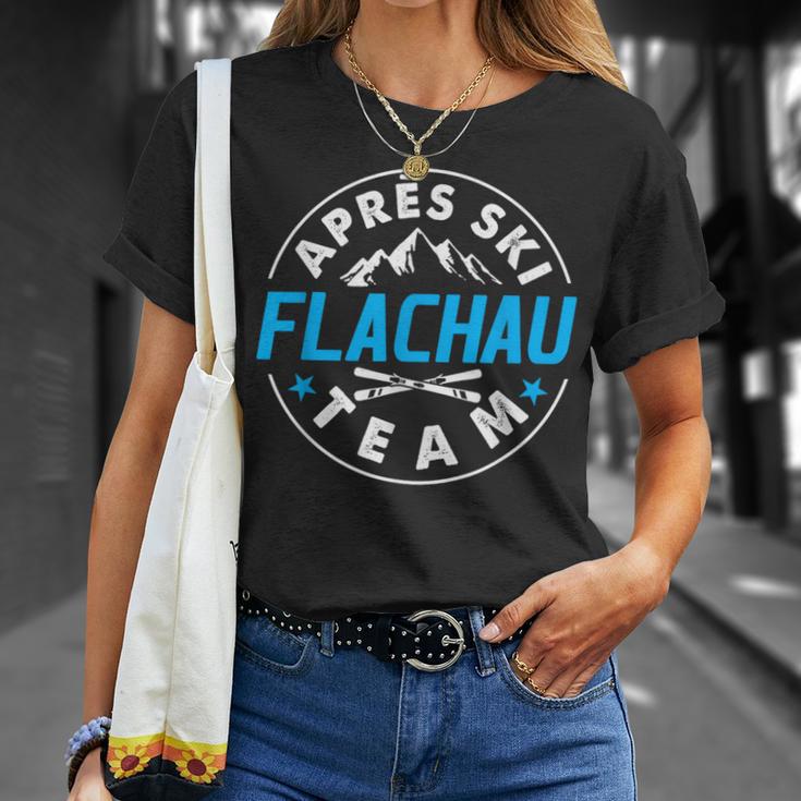 Apres Ski Flachau Team Skier Winter Holiday Costume T-Shirt Geschenke für Sie