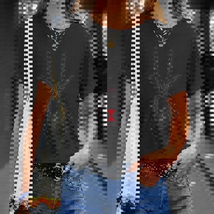 Araignéeeuve Noire T-Shirt Cadeaux pour elle
