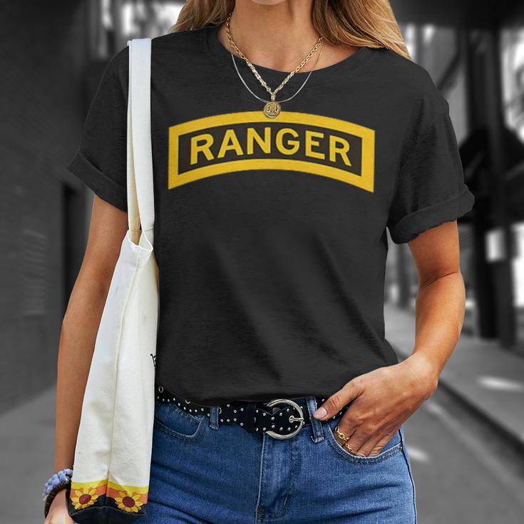 Army Ranger Ranger Tab Us Army Ranger School T-Shirt Geschenke für Sie