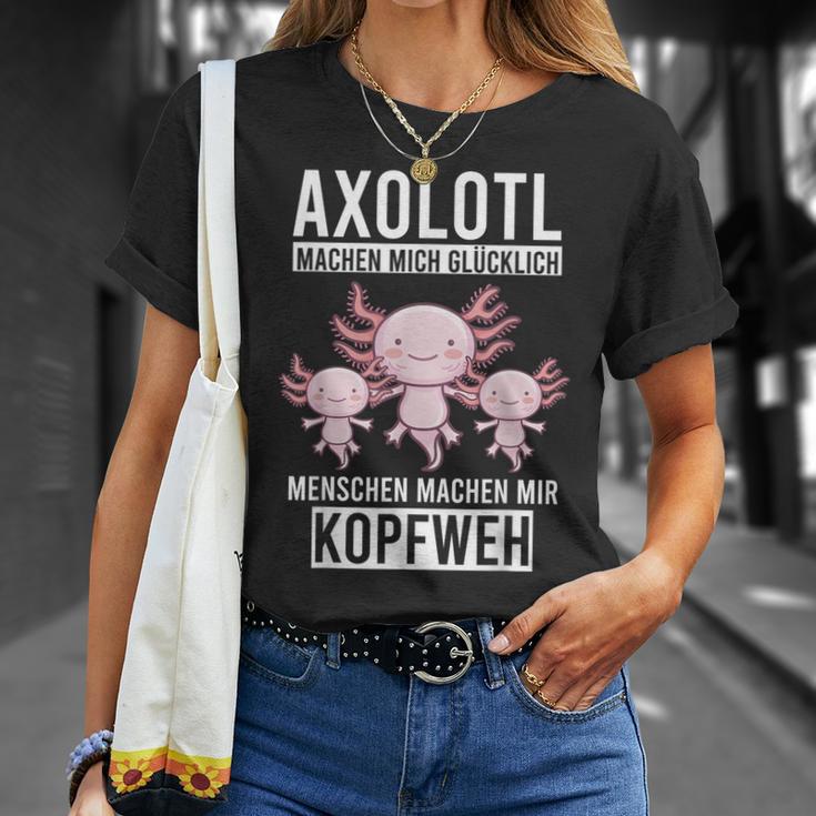 Axolotl Aquaristik Axolotlbreeder T-Shirt Geschenke für Sie