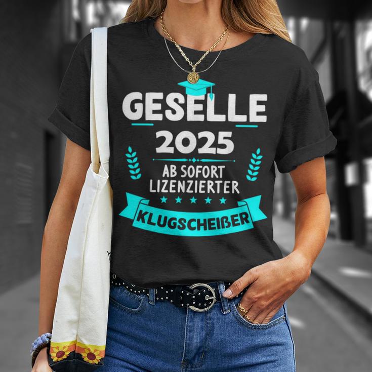 Azubi Prüfung Bestanden Gesellenprüfung Geselle 2025 T-Shirt Geschenke für Sie