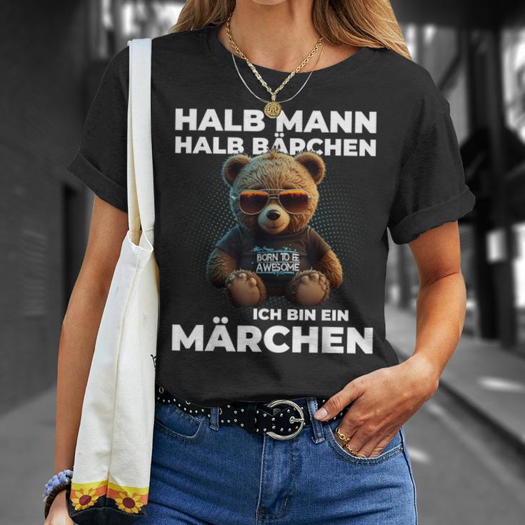 Bear Half Man Half Bear Fairy Tale Partner T-Shirt Geschenke für Sie