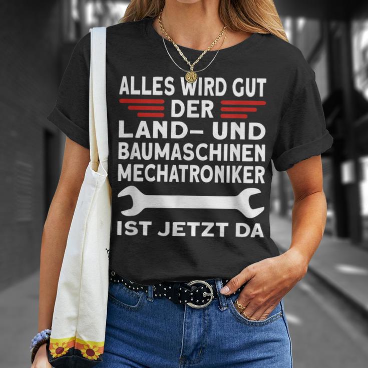 Beruf Land Und Baumaschinenmechatroniker T-Shirt Geschenke für Sie