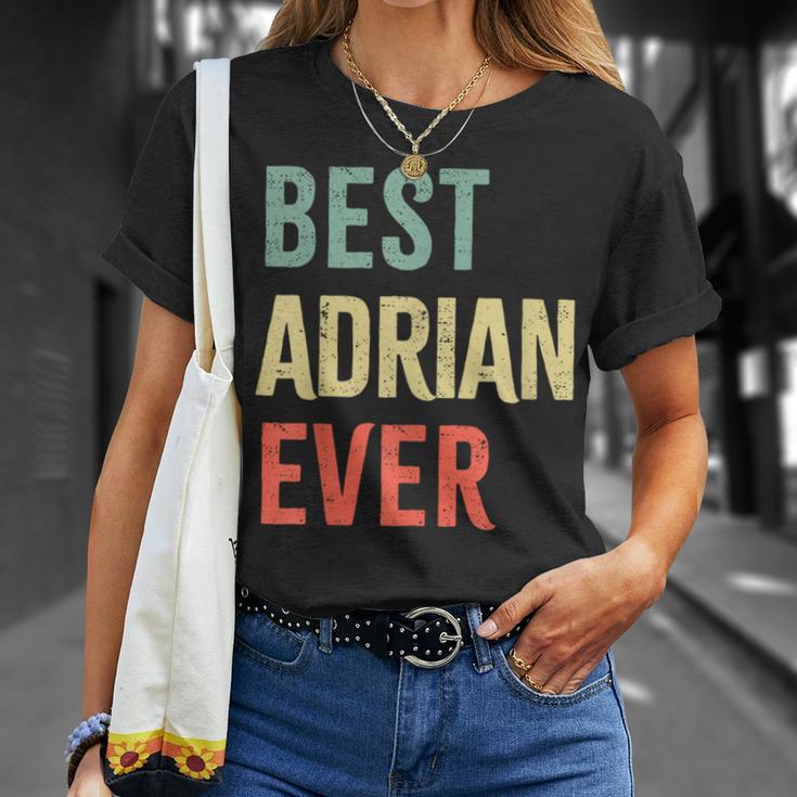 Best Adrian Ever First Name T-Shirt Geschenke für Sie