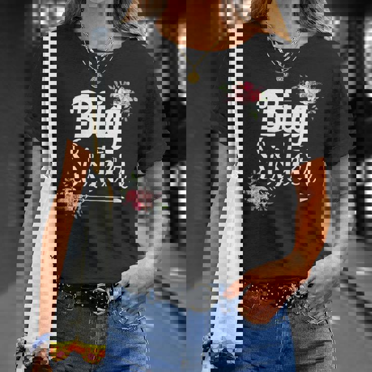 Big Sister Sister Half Sister T-Shirt Geschenke für Sie