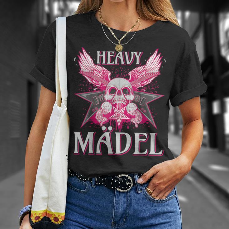 Biker Rocker Heavy Rock Punk Girl Hard Girl Metal S T-Shirt Geschenke für Sie