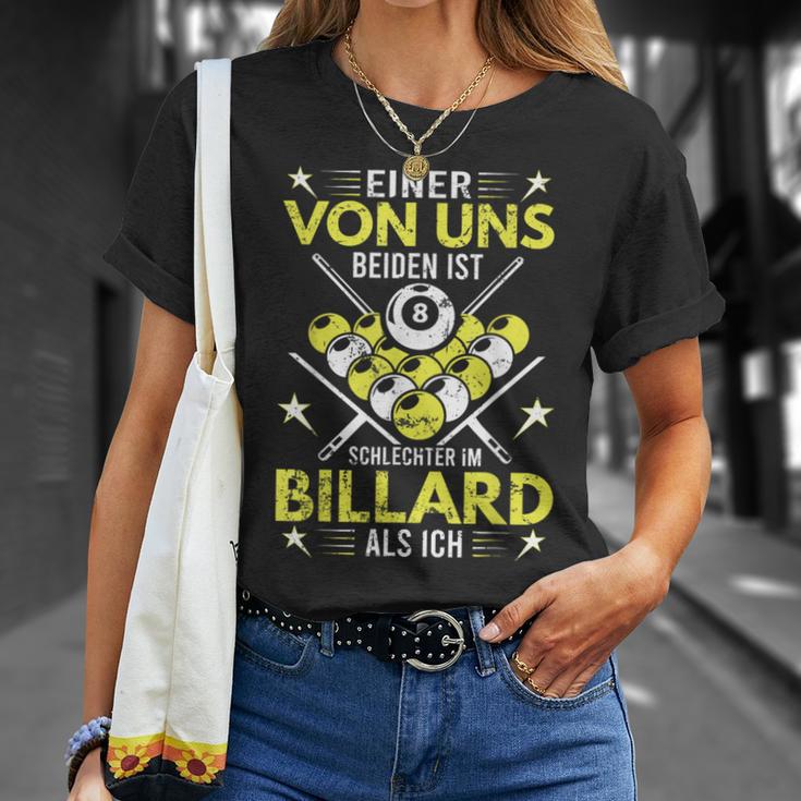 Billiard Accessories Billiard Pool Player S T-Shirt Geschenke für Sie