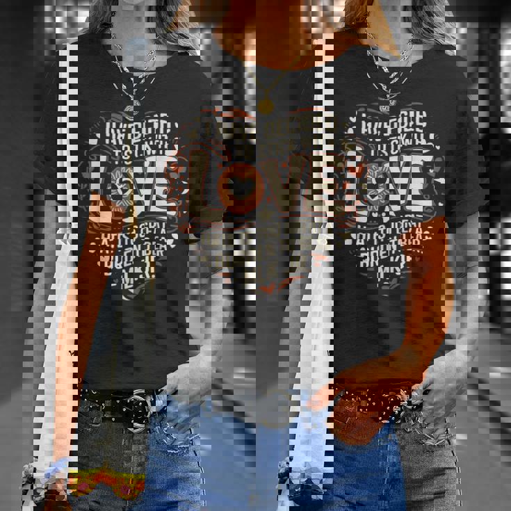 Black History Month I Have Decided To Stick With Love Heart T-Shirt Gifts for Her