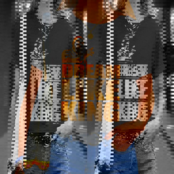 Black History Month Dream Like African Leaders Women T-Shirt Gifts for Her