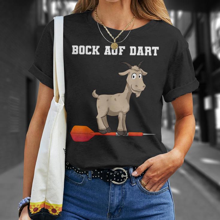 Bock Auf Dart Darts Dart Player T-Shirt Geschenke für Sie