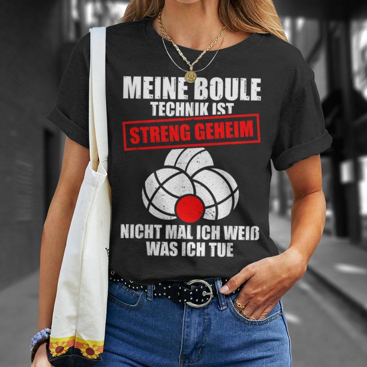 My Boule Technique Petanque Boule T-Shirt Geschenke für Sie