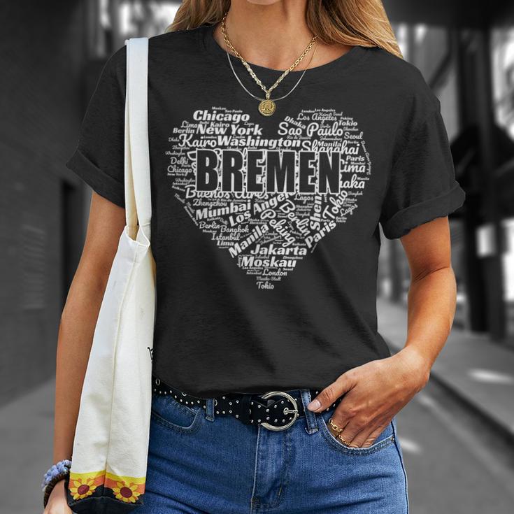 Bremen City Souvenir Travel Home T-Shirt Geschenke für Sie