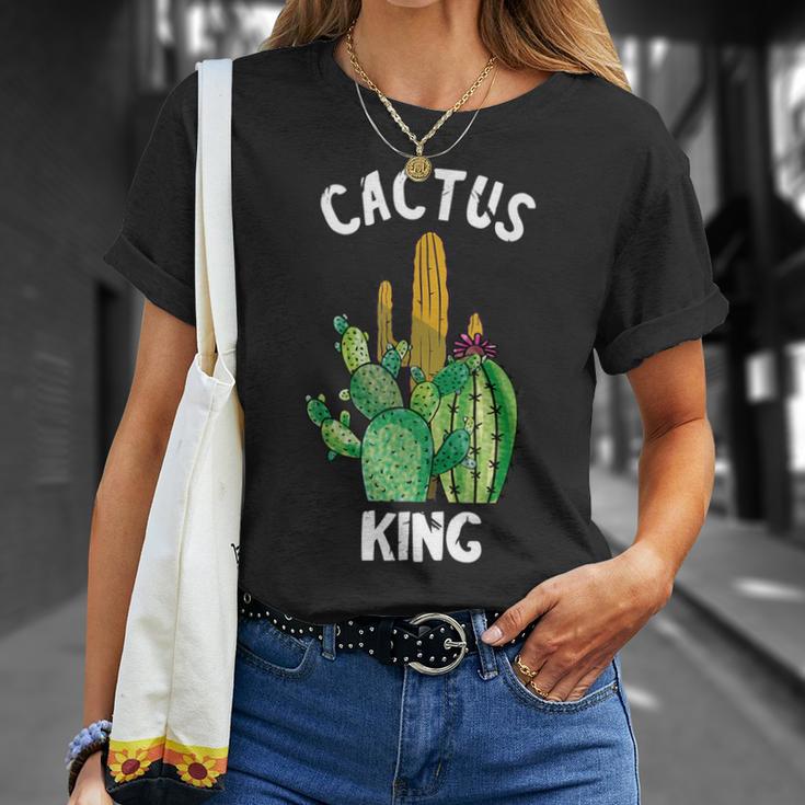 Cactus King Cactus Cactus Gardener Plants Cactus T-Shirt Geschenke für Sie