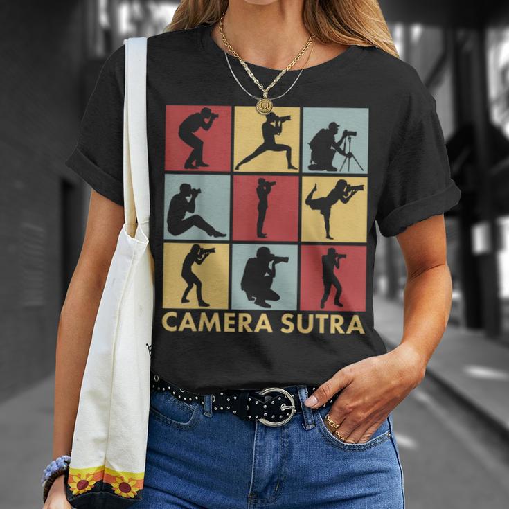 Camera Sutra Camera Photography Photographer T-Shirt Geschenke für Sie