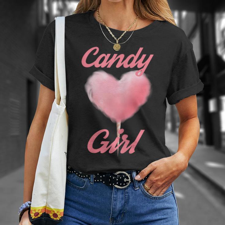 Candy Floss Women's Girls Juniors Women's T-Shirt Geschenke für Sie