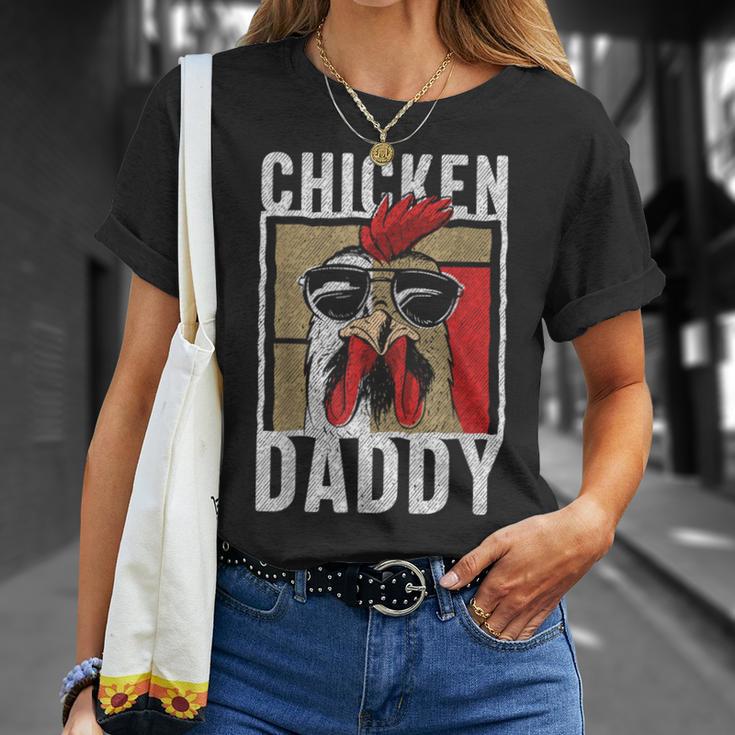 Chicken Daddy A Fun For Every Cockerel In The Basket S T-Shirt Geschenke für Sie