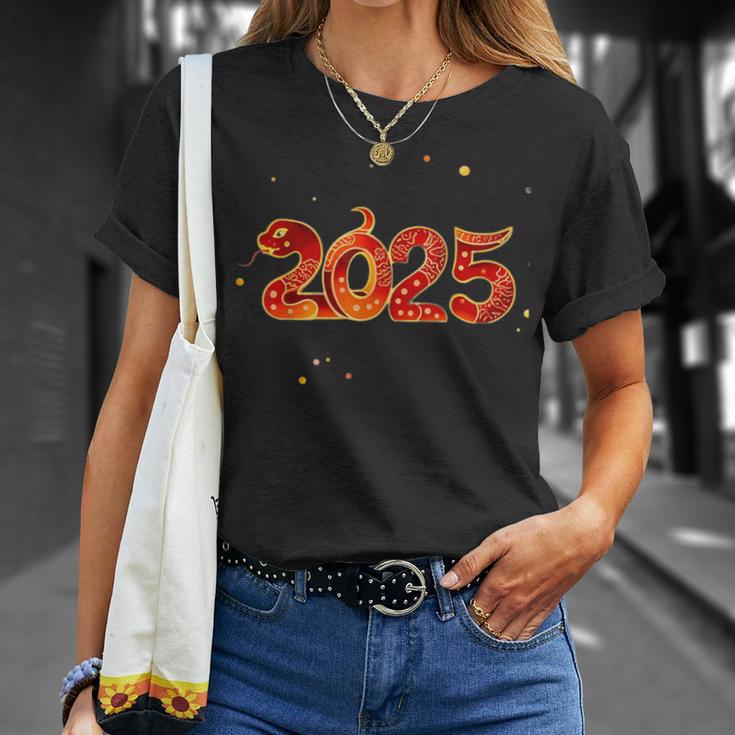 Chinese New Year 2025 Year Of The Snake Happy New Year 2025 T-Shirt Geschenke für Sie