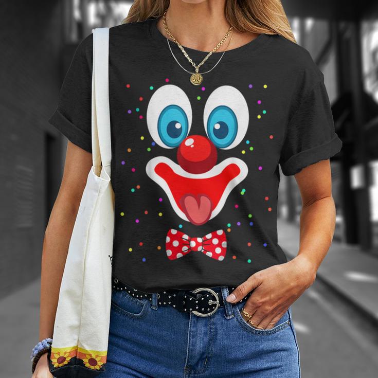 Clown Face Costume For Carnival Fancy Dress Clown Costume T-Shirt Geschenke für Sie