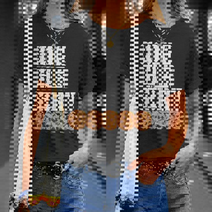 Cookie Dealer Security Cookie Dealer Scout For Girls T-Shirt Gifts for Her