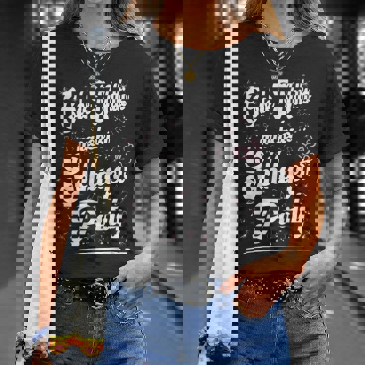 Coole Muttis Machen Schlagerparty Outfit Sexy Schlager Party T-Shirt Geschenke für Sie