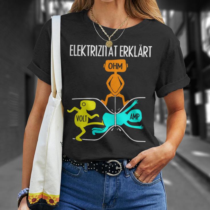 Craftsman Electronics Resistance Electricity Explained T-Shirt Geschenke für Sie