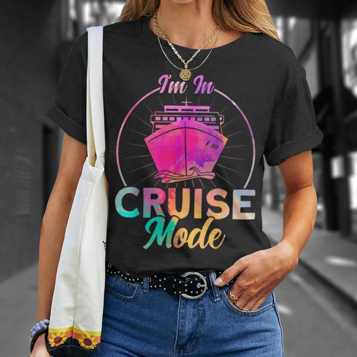 Cruise Cruise Mood Watercolour Family Group T-Shirt Geschenke für Sie