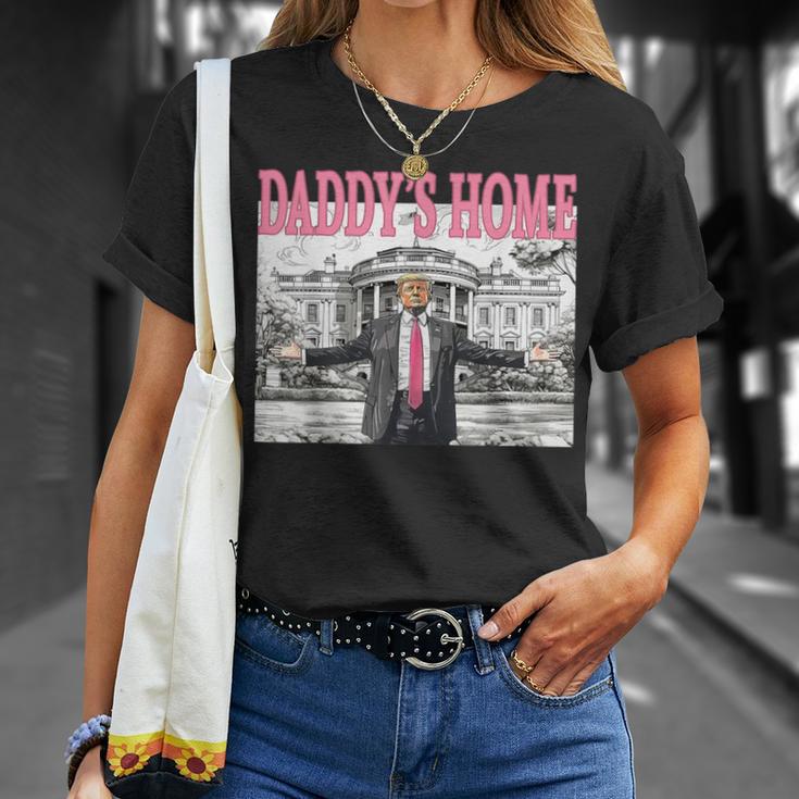 Daddy's Home Trump For Children Trump 2025 T-Shirt Geschenke für Sie