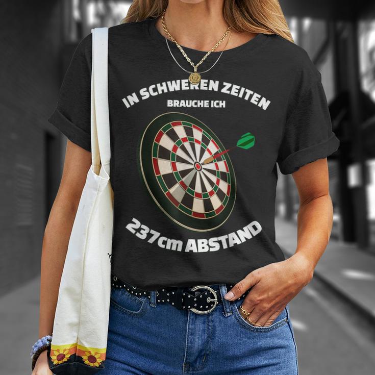 Darts Dart Brauche 237 Cm Distance Dart Sayings Costume T-Shirt Geschenke für Sie