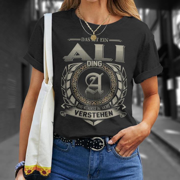 Das Ist Ein Ali Ding Ali Name T-Shirt Geschenke für Sie