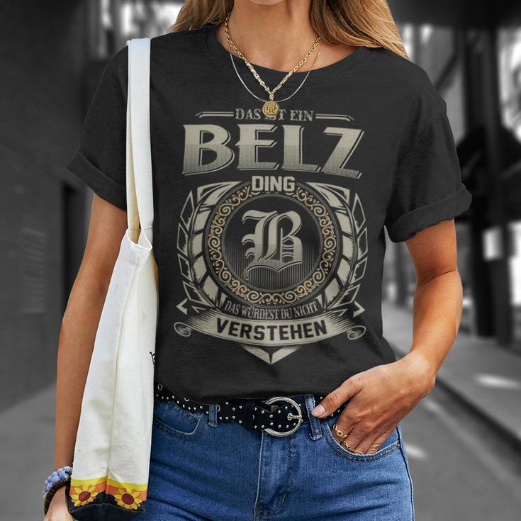 Das Ist Ein Belz Ding Belz Name T-Shirt Geschenke für Sie