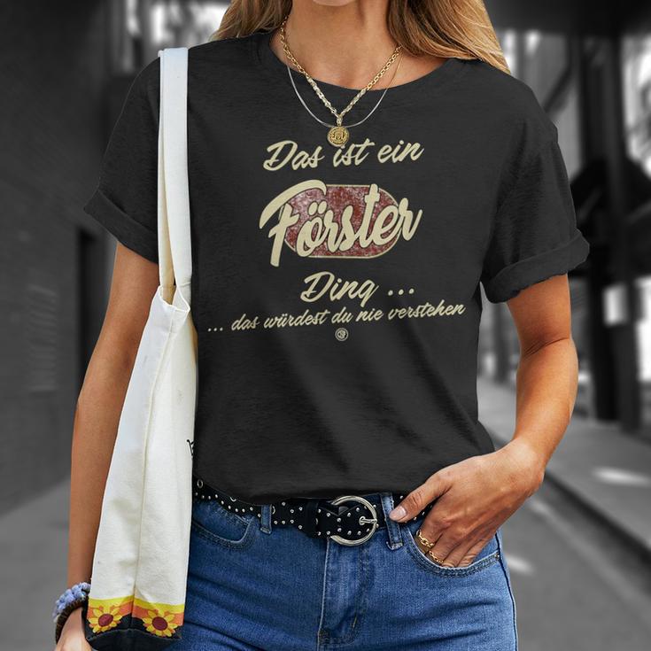 'Das Ist Ein Förster Ding' German T-Shirt Geschenke für Sie