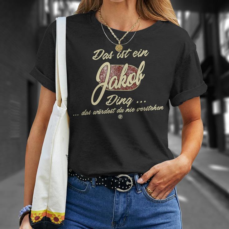 Das Ist Ein Jakob Ding Family T-Shirt Geschenke für Sie