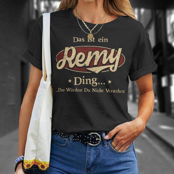 Das Ist Ein Rémy Ding Das Würdest Du Nicht Verstehen Rémy Name T-Shirt Geschenke für Sie