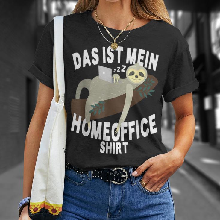 Das Ist Mein Homeoffice Sloth Home Office T-Shirt Geschenke für Sie