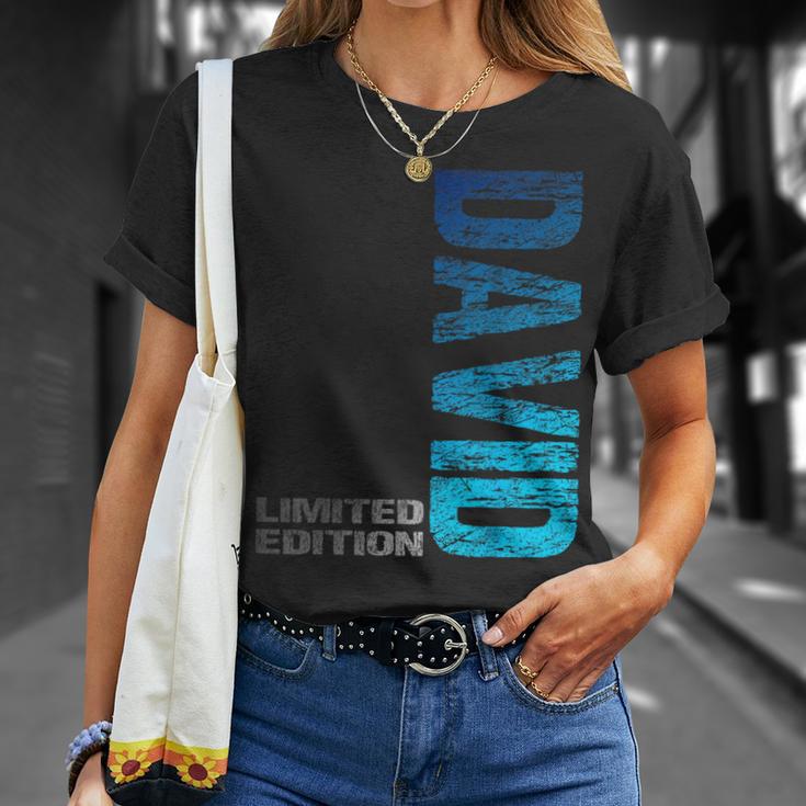 David Name First Name Boy Man Birthday T-Shirt Geschenke für Sie