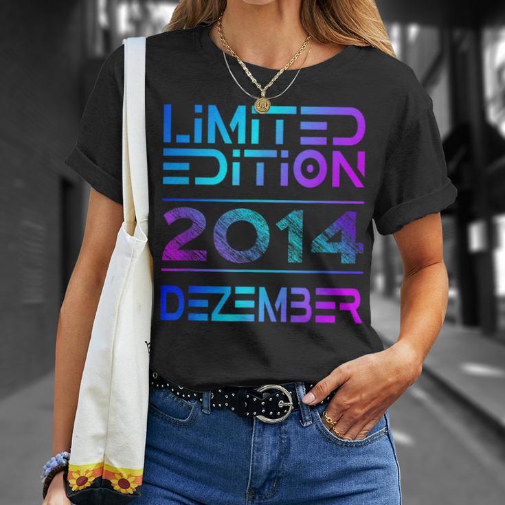 December 2014 Boy Girl 9Th Birthday Limited Edition T-Shirt Geschenke für Sie