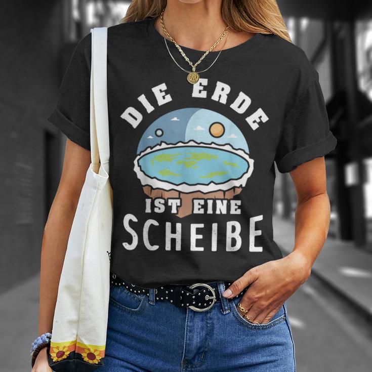 Die Erde Ist Eine Scheiben T-Shirt Geschenke für Sie