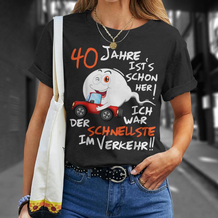 Die Legende Wird 40 Jahre 40S Birthday T-Shirt Geschenke für Sie