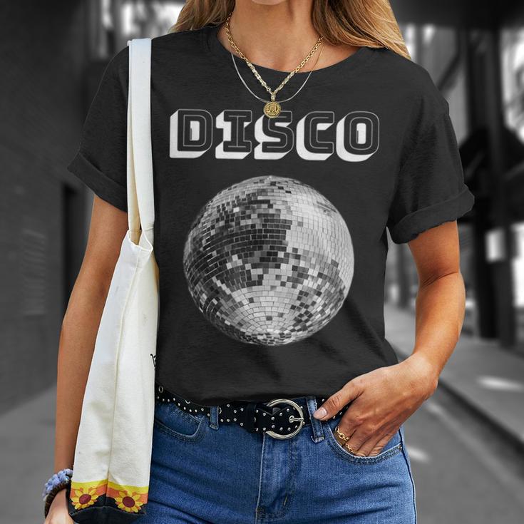 And Disco Ball Club Retro T-Shirt Geschenke für Sie