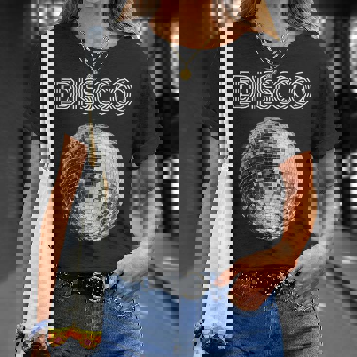 And Disco Ball Club Retro T-Shirt Geschenke für Sie