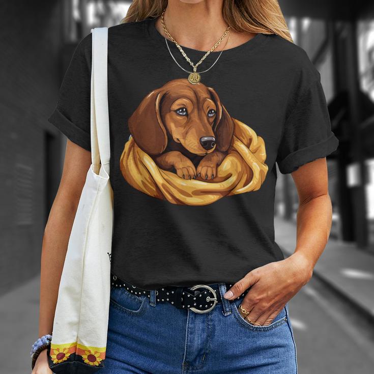 Dog Dachshund Official Favourite Sleeping Dachshund T-Shirt Geschenke für Sie