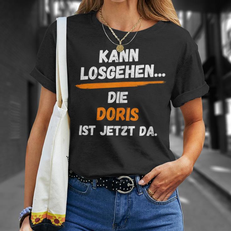 Doris Name Saying First Name Can Go Off T-Shirt Geschenke für Sie