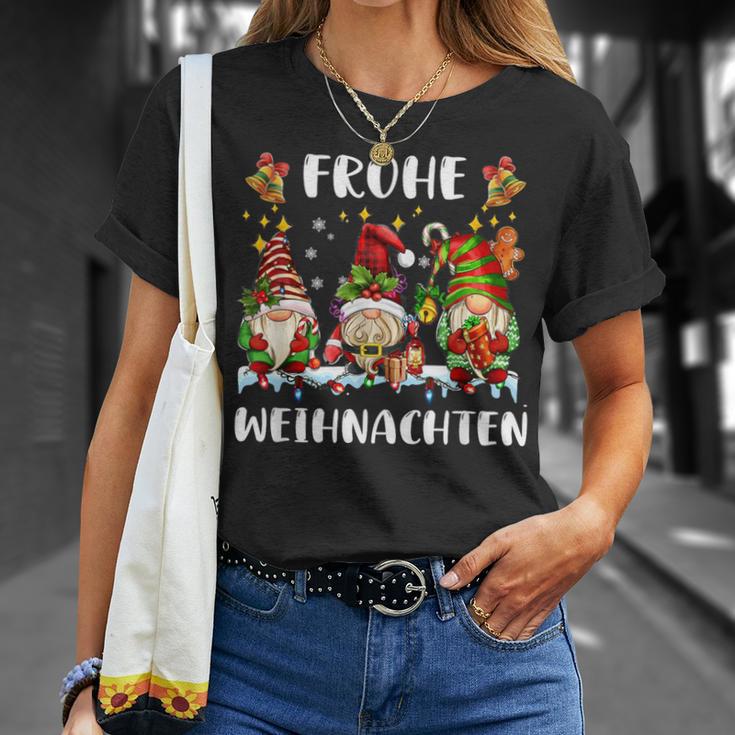 Drei Zwerge Passende Familie Frohe Weihnachten T-Shirt Geschenke für Sie