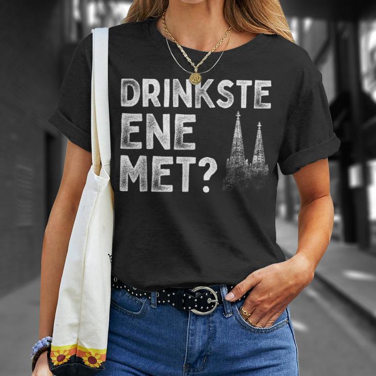 Drinkste Ene Met Kölsches Grundgesetz Carnival Cologne T-Shirt Geschenke für Sie