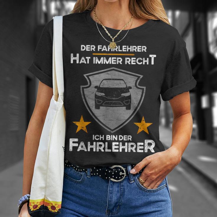 Driving Teacher Training Driving Test Thank You Driving School Teachers T-Shirt Geschenke für Sie