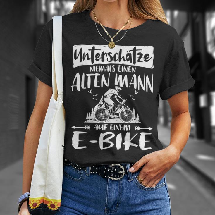 Ebike Mountain Bike Bicycle Accessories E-Bike T-Shirt Geschenke für Sie