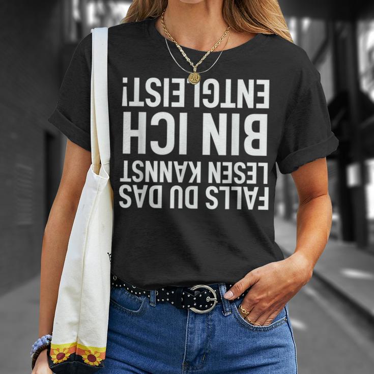 Eisenbahn Zug Falls Du Das Lesen Kannst Bin Ich Entgleist T-Shirt Geschenke für Sie